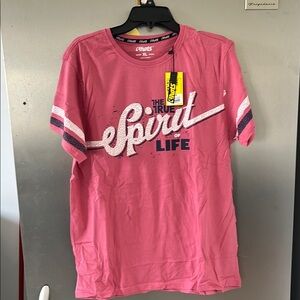👱‍♂️👨‍⚕️Pink Graphic T-Shirt